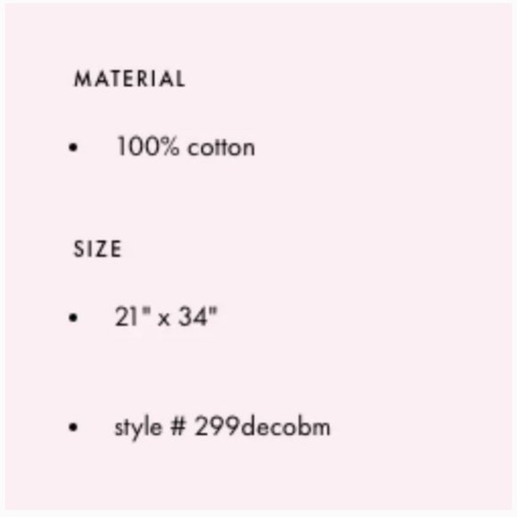 Kate Spade Torrington Dot Magenta pink Bath Rug mat carpet nwt - Picture 3 of 3